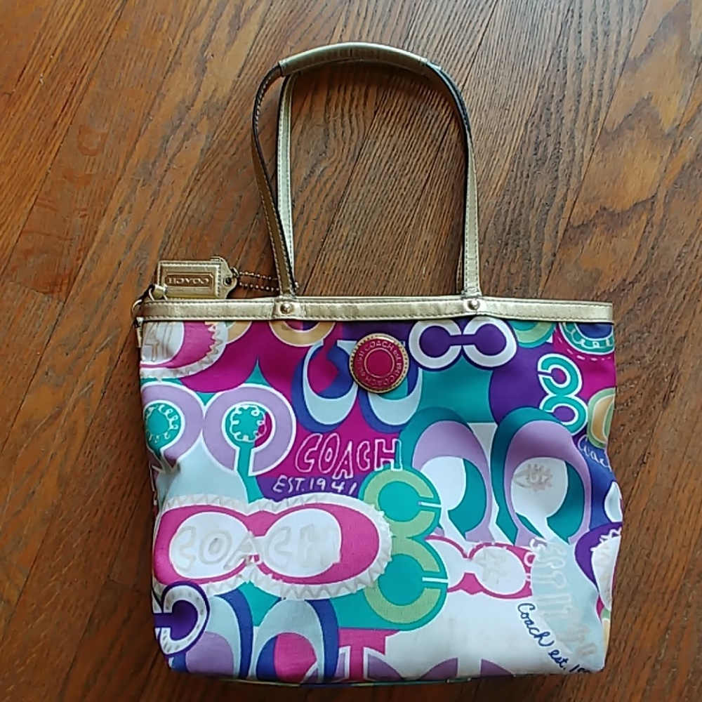 Authentic Coach Tote Handbag